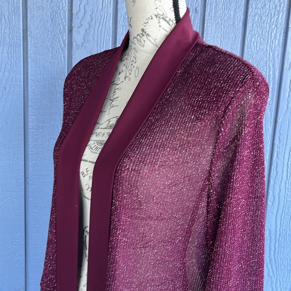 R & M Collection Cardigan Open Front Size 18 - Picture 4 of 16